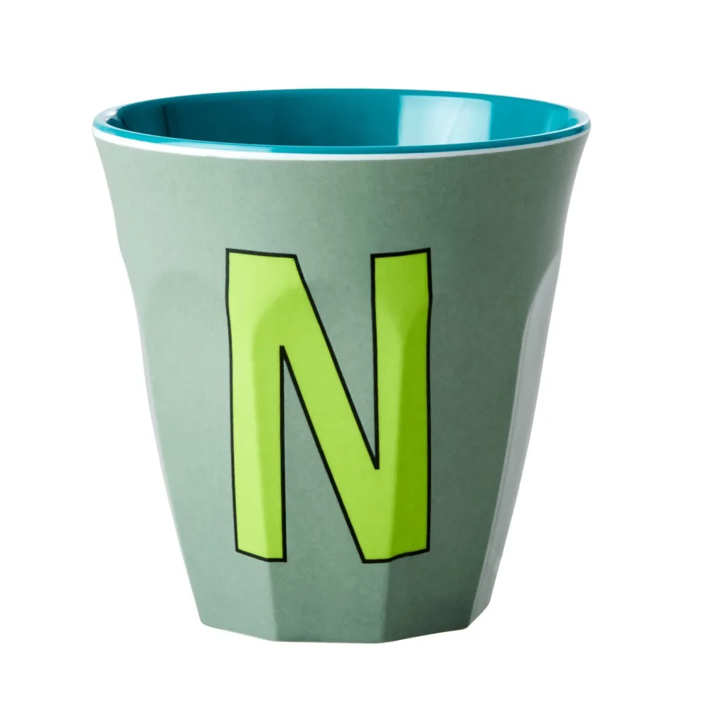 Discount RICE Melamin Becher Buchstaben