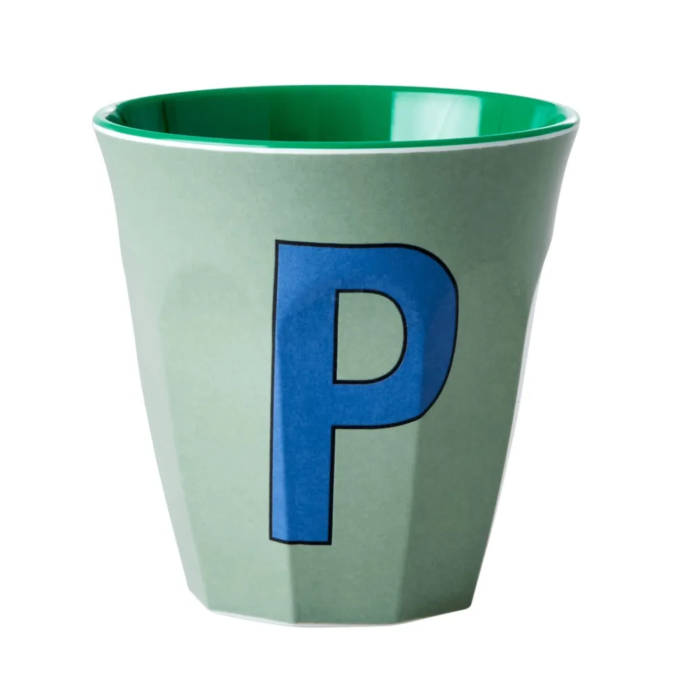 Discount RICE Melamin Becher Buchstaben