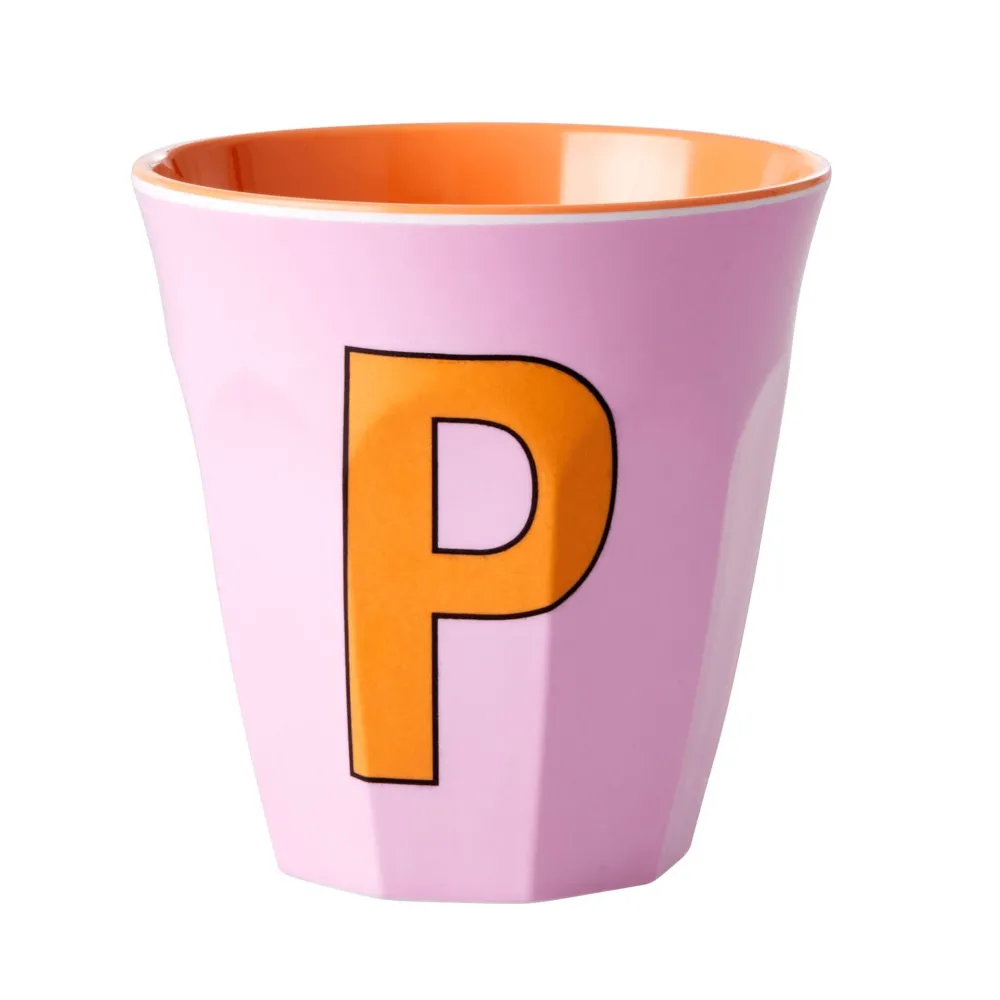 Discount RICE Melamin Becher Buchstaben