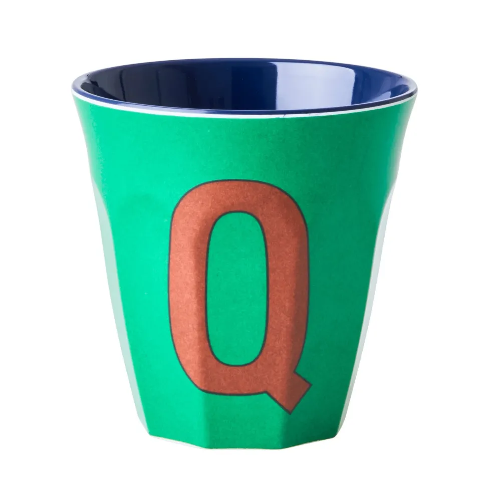 Discount RICE Melamin Becher Buchstaben