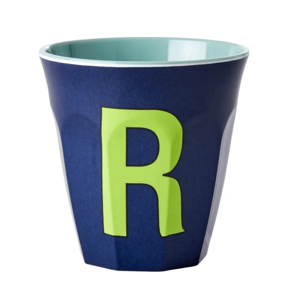 Discount RICE Melamin Becher Buchstaben
