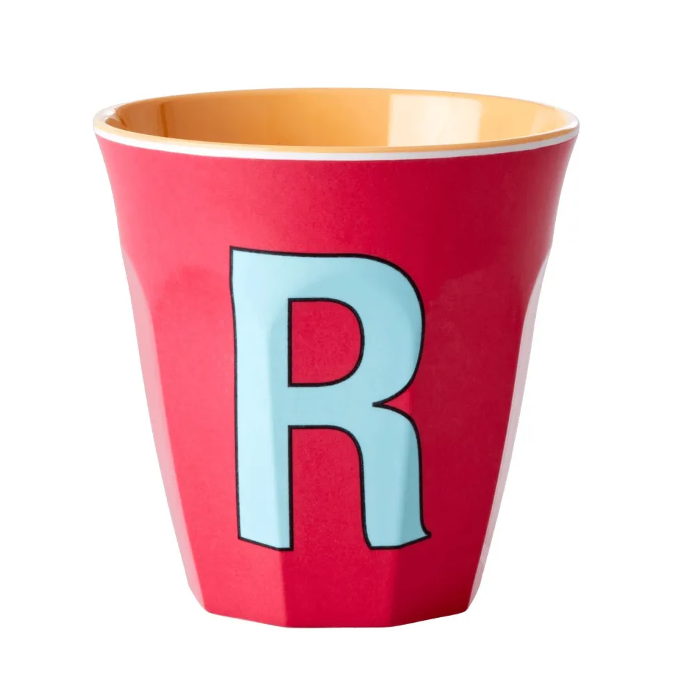 Discount RICE Melamin Becher Buchstaben