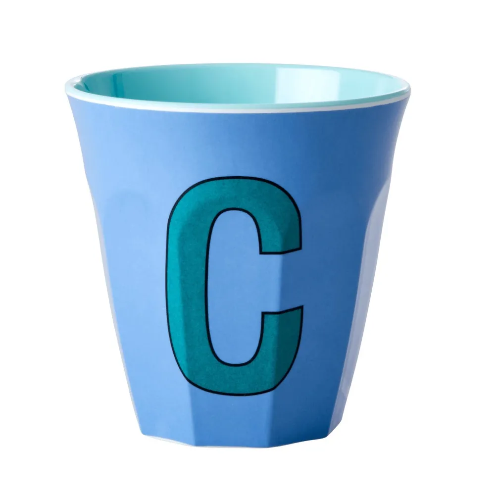 Discount RICE Melamin Becher Buchstaben