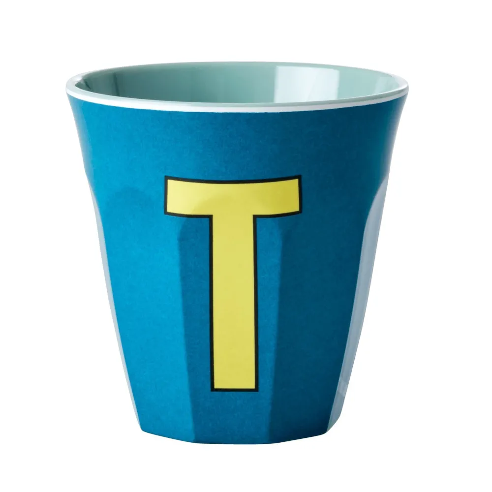 Discount RICE Melamin Becher Buchstaben