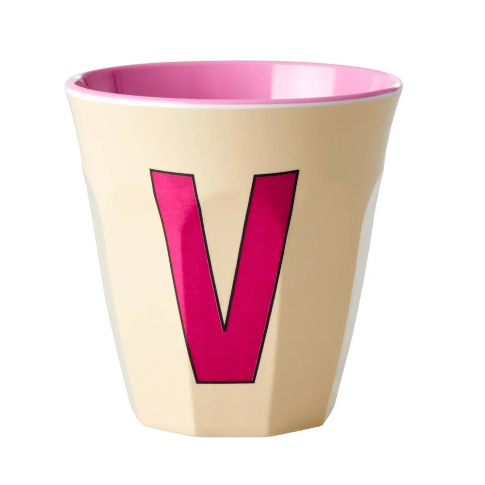 Discount RICE Melamin Becher Buchstaben