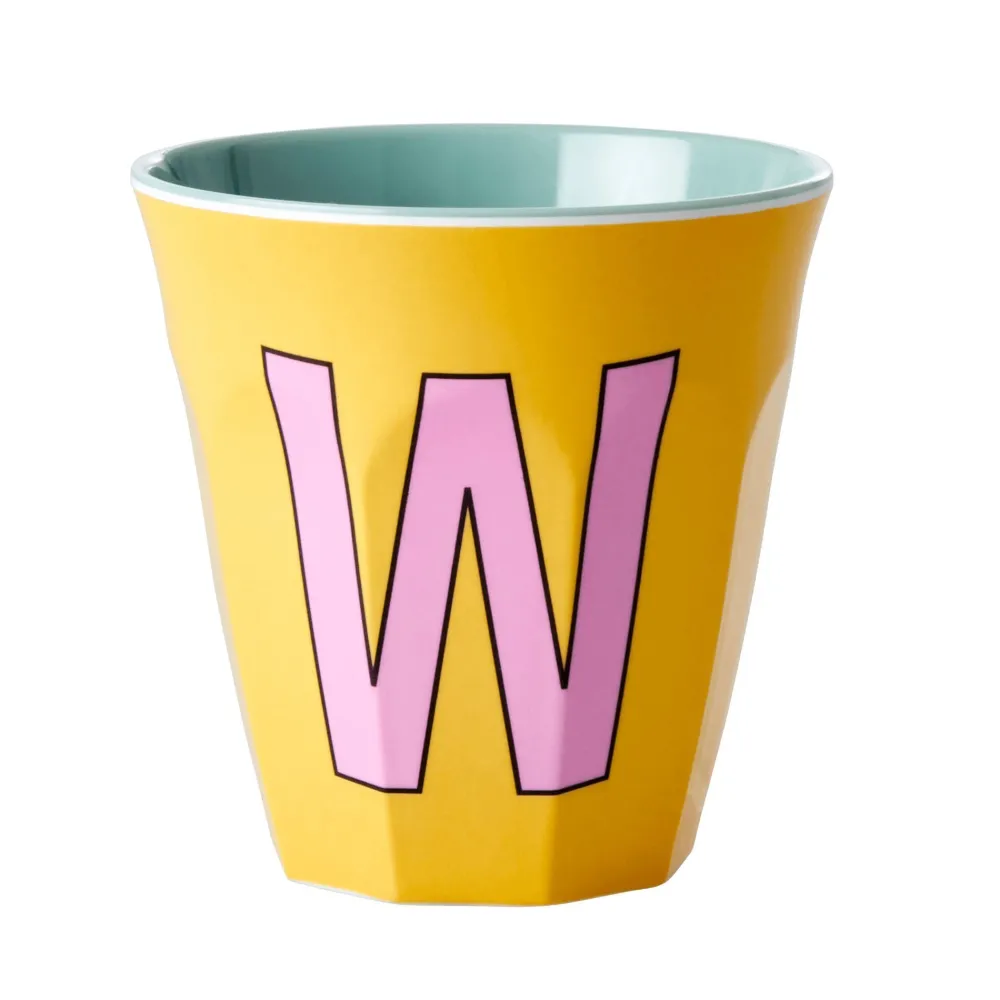 Discount RICE Melamin Becher Buchstaben
