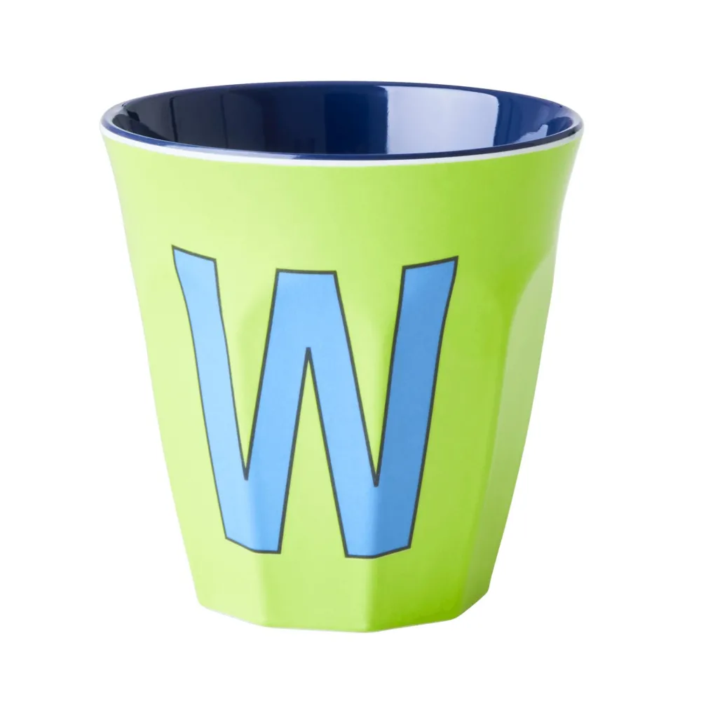 Discount RICE Melamin Becher Buchstaben