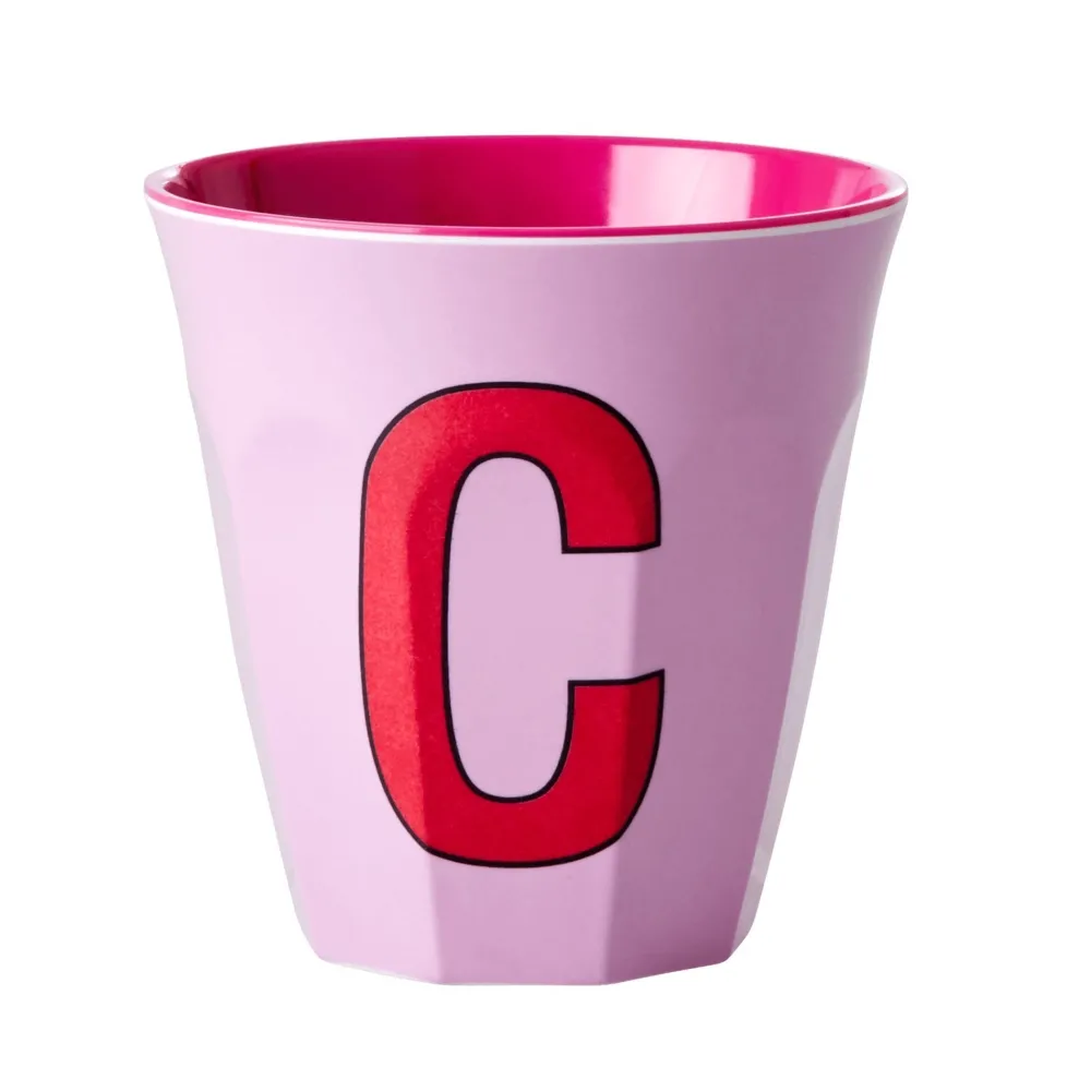 Discount RICE Melamin Becher Buchstaben
