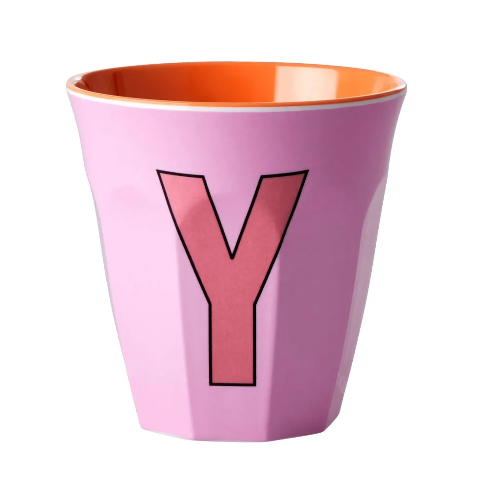 Discount RICE Melamin Becher Buchstaben