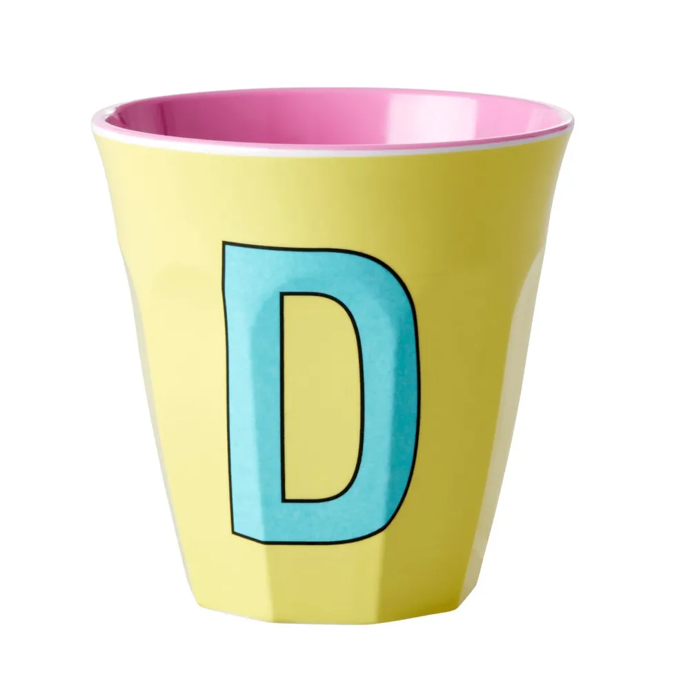 Discount RICE Melamin Becher Buchstaben