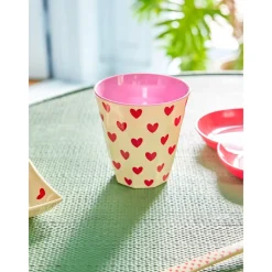 Best RICE Melamin Becher Darling Hearts