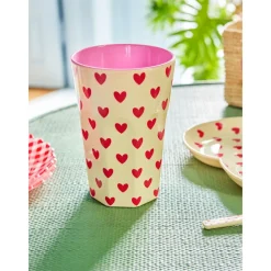 Best RICE Melamin Becher Darling Hearts