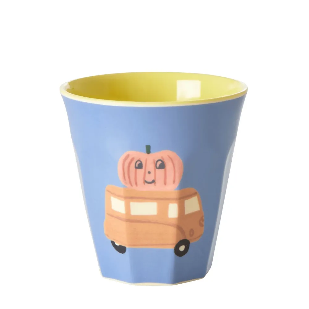 RICE Melamin Becher 6er-Set Small Happy Cars