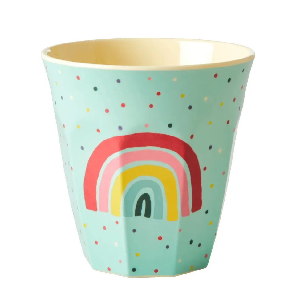 Online RICE Melamin Becher 6er-Set Funky Prints Pink