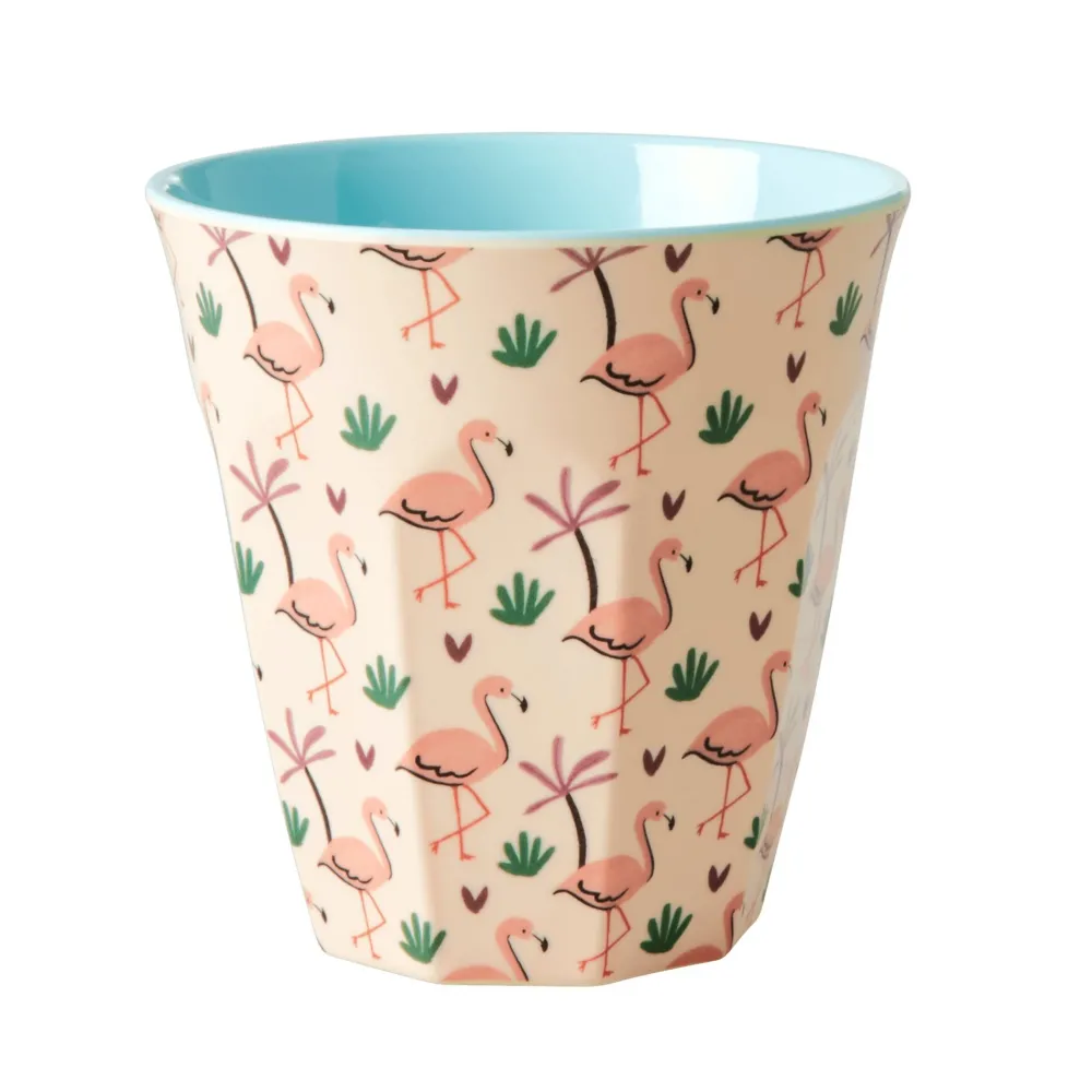 Online RICE Melamin Becher 6er-Set Funky Prints Pink