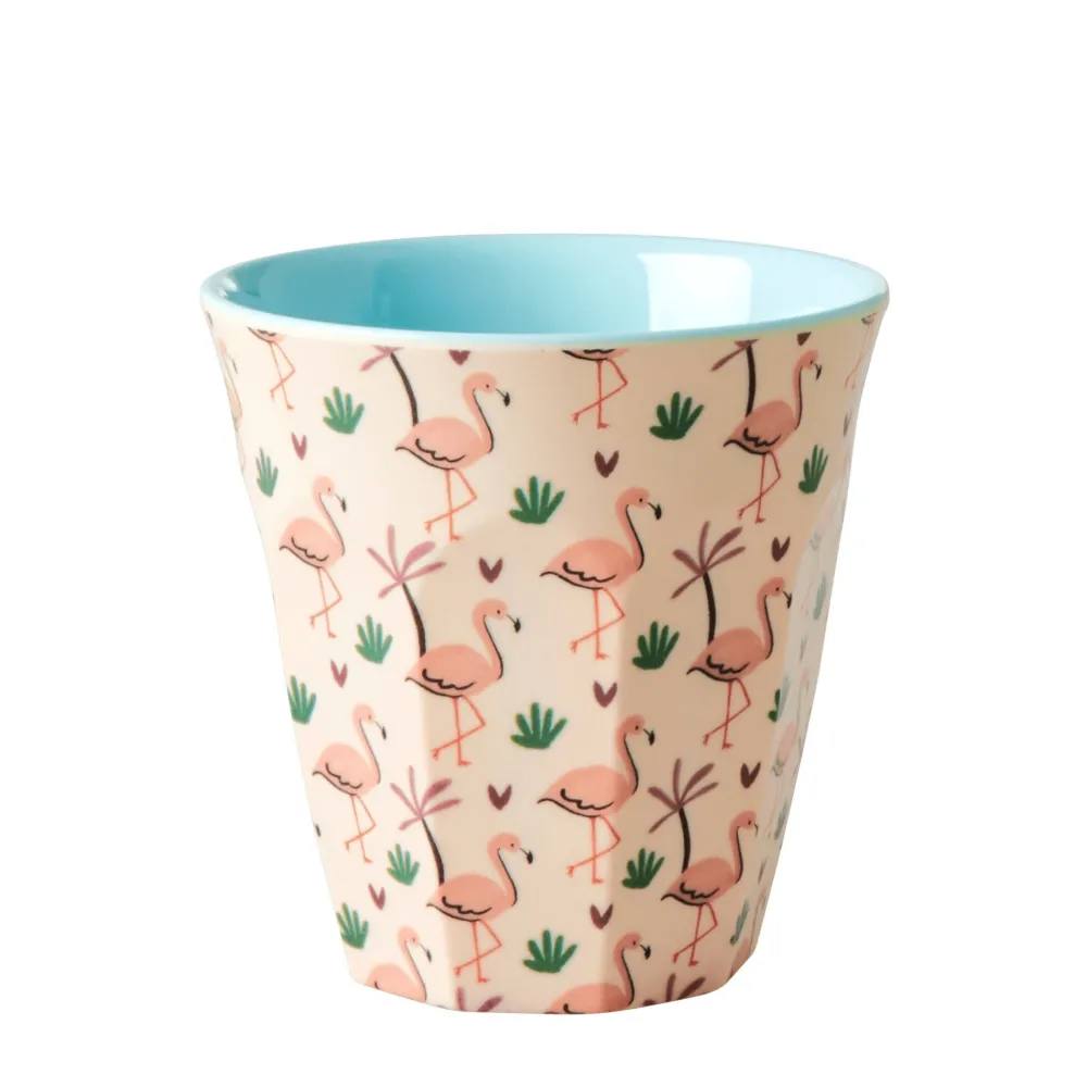 Online RICE Melamin Becher 6er-Set Funky Prints Pink