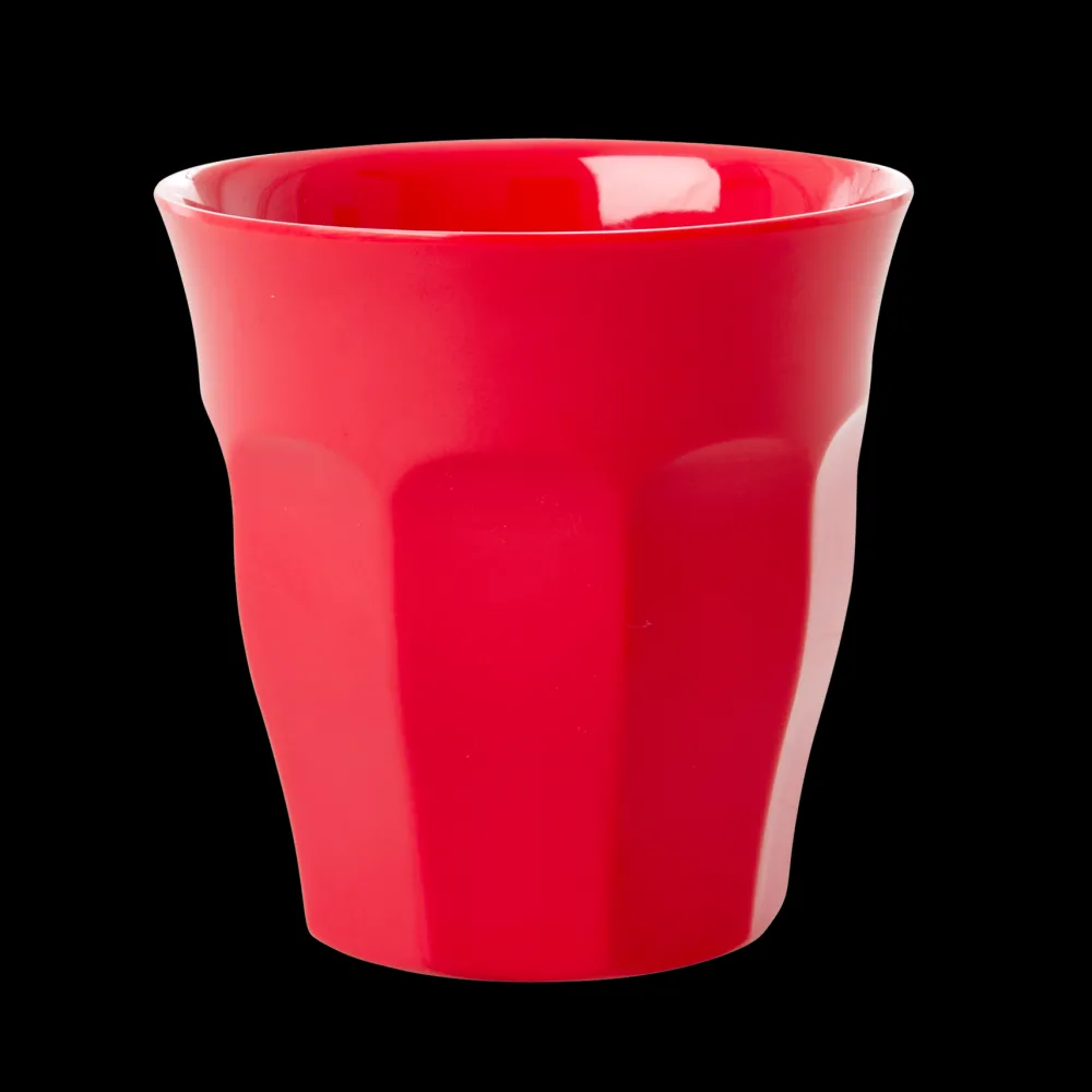 Outlet RICE Melamin Becher Medium einfarbig