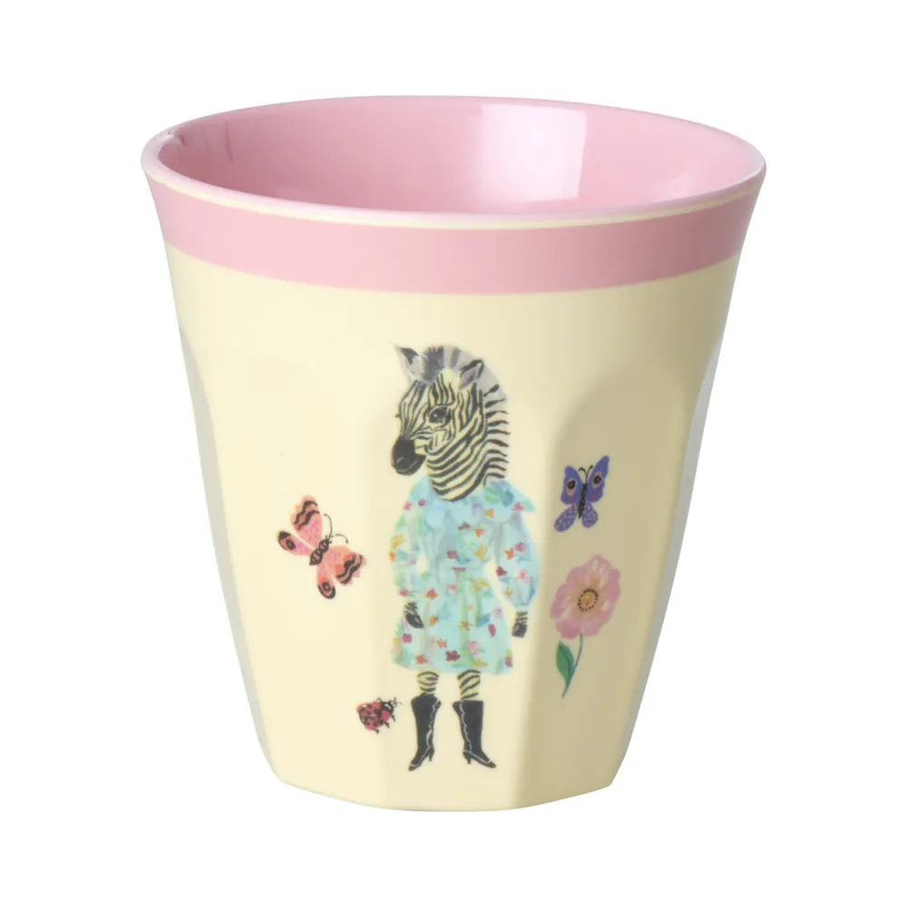 Clearance RICE Melamin Becher Medium Nathalie Lété 6er Pack