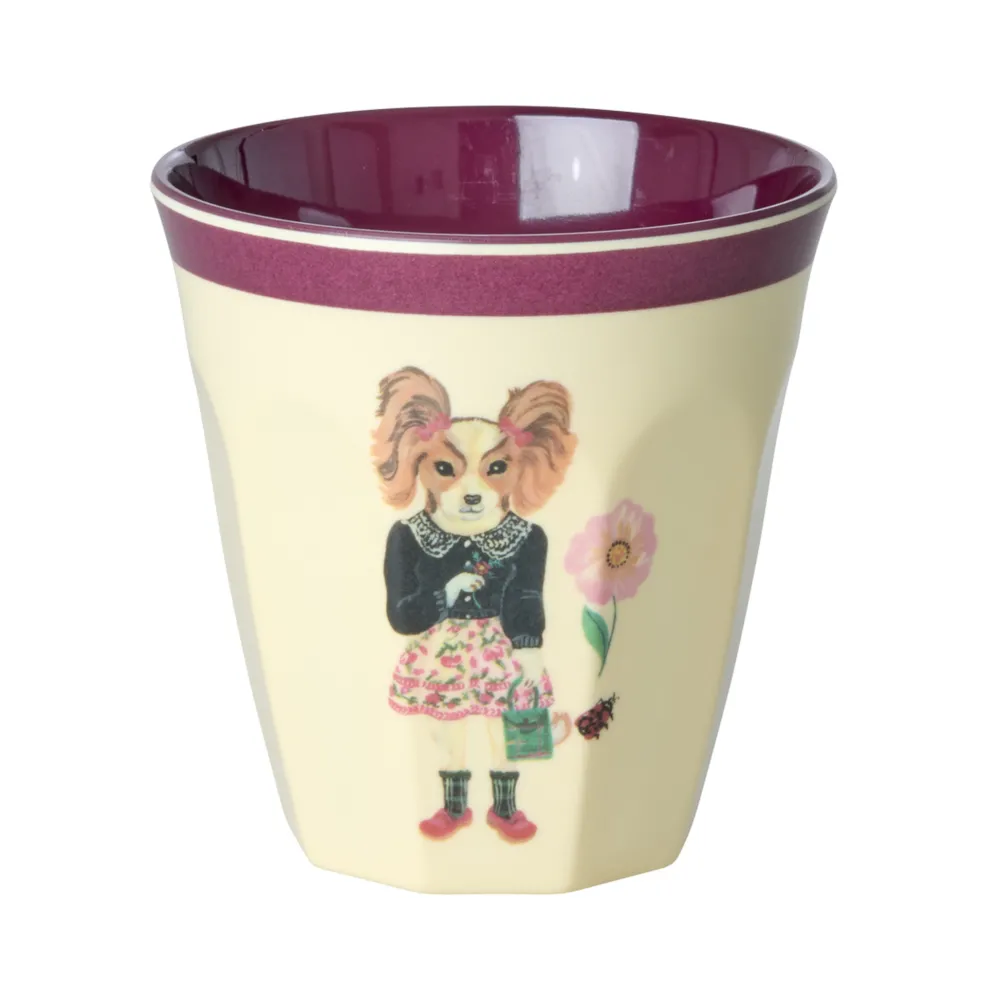 Clearance RICE Melamin Becher Medium Nathalie Lété 6er Pack