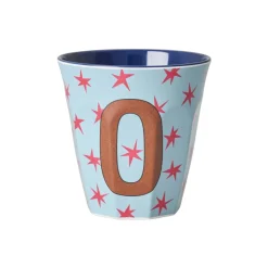 Outlet RICE Melamin Buchstabenbecher Stars