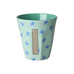 Outlet RICE Melamin Buchstabenbecher Stars