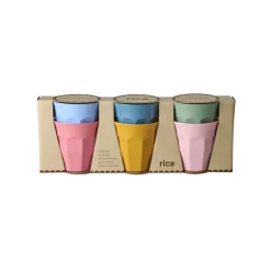 New RICE Melamin Cups in Soft Pink Small 6er