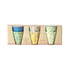 New RICE Melamin Espressobecher Show Your True Colors 6er-Set