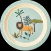 RICE Melamin Kinder Teller Jungle Animals