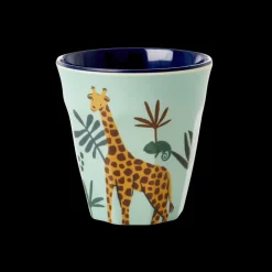 Outlet RICE Melamin Kinderbecher Jungle Animals