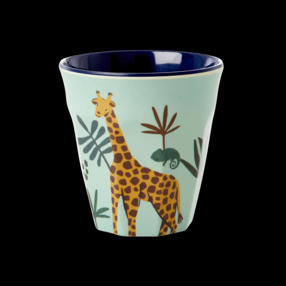 Outlet RICE Melamin Kinderbecher Jungle Animals