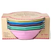 Clearance RICE Melamin Suppenteller Show Your True Colors 6er-Set