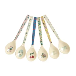 Best RICE Melamin Teelöffel Show Your True Colors 6er-Set