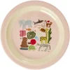 Sale RICE Melamine Kinderteller Wildlife Print
