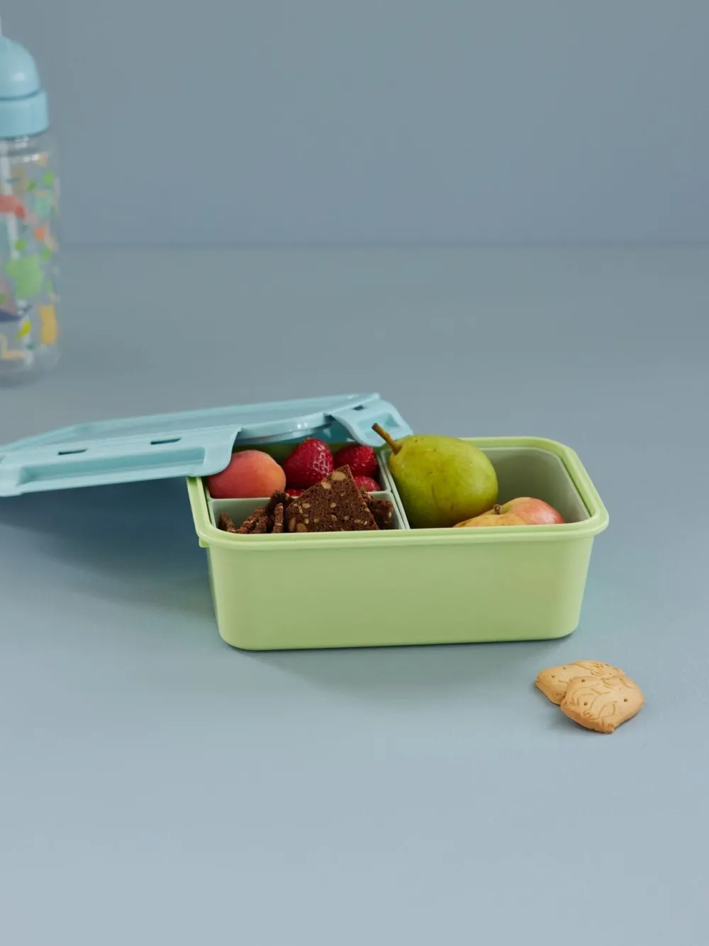 Sale RICE Plastik Lunchbox mit 3 Fächern