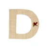 Outlet RICE Raffia Buchstaben Sticker