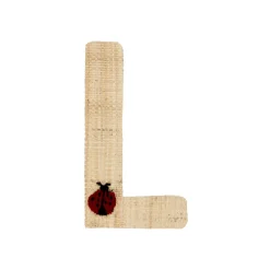 Outlet RICE Raffia Buchstaben Sticker
