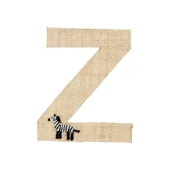 Outlet RICE Raffia Buchstaben Sticker