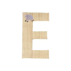 Outlet RICE Raffia Buchstaben Sticker