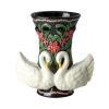 Best RICE Schwan Keramik Vase