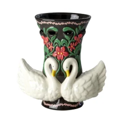Best RICE Schwan Keramik Vase