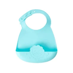 Clearance RICE Silikon Lätzchen mit Auffangschale