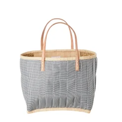 Clearance RICE Tasche aus Bast mit Henkel