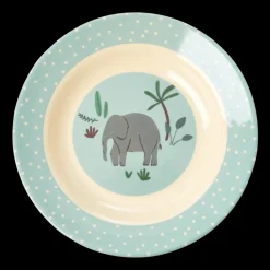 RICE Tiefer Kinderteller Jungle Animals