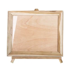 Clearance skandeko Teakholz-Bilderrahmen mit Ständer L