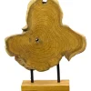 New skandeko Unikat-Dekoscheibe WOOD, auf Ständer