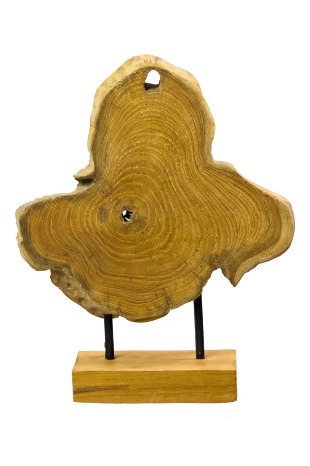 New skandeko Unikat-Dekoscheibe WOOD, auf Ständer