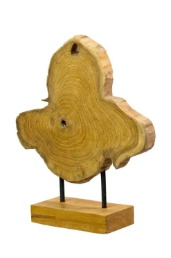 New skandeko Unikat-Dekoscheibe WOOD, auf Ständer