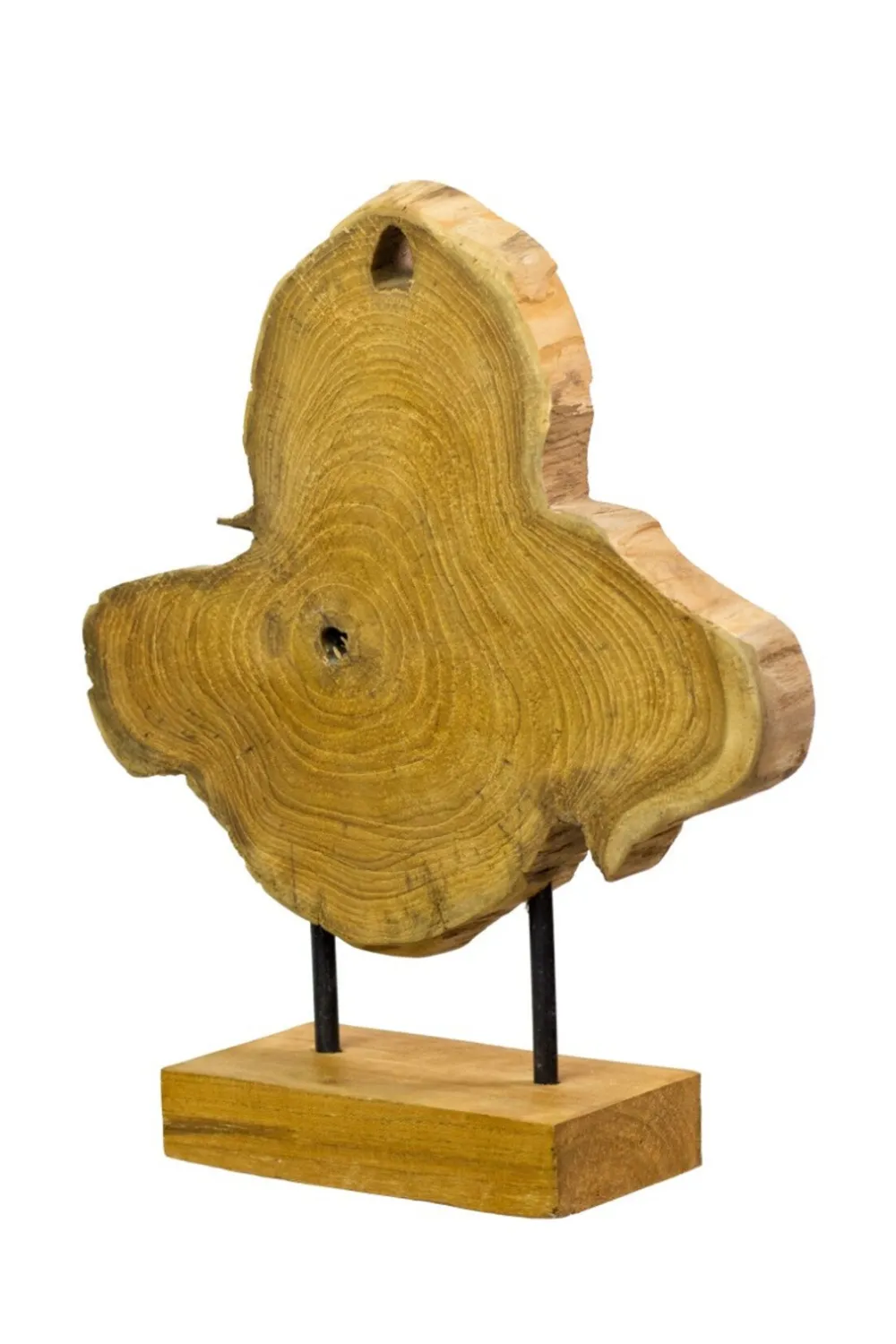 New skandeko Unikat-Dekoscheibe WOOD, auf Ständer