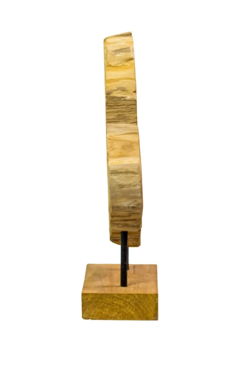 New skandeko Unikat-Dekoscheibe WOOD, auf Ständer